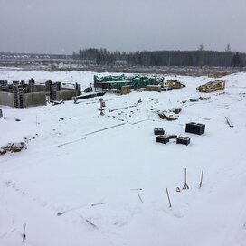 Ход строительства в ЖК «Анискино» за Январь — Март 2017 года, 2