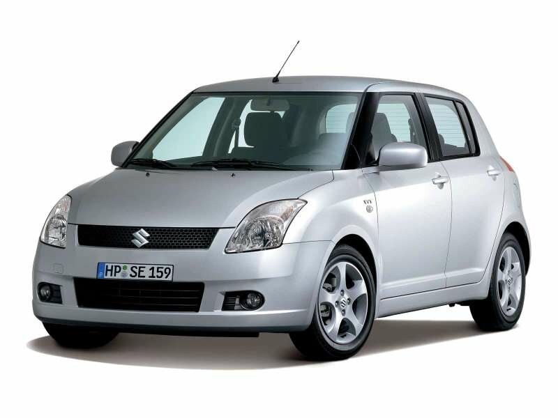 Купить бу Suzuki Swift III 12 CVT 90 лс бензин вариатор в Омске  белый Сузуки Свифт III хэтчбек 5-дверный 2008 года по цене 640 000 рублей  на Автору