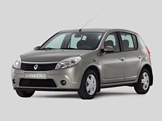 2013 Renault Sandero I, белый, 530000 рублей, вид 1