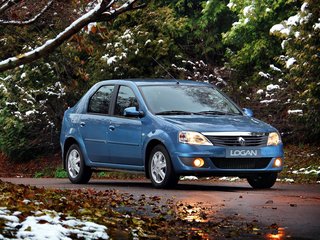 2009 Renault Logan I Рестайлинг, красный, 400000 рублей, вид 1