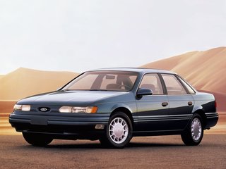 1993 Ford Taurus II, коричневый, 128000 рублей, вид 1