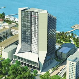 Купить квартиру рядом с водоёмом в ЖК Karat Apartments в Сочи - изображение 1