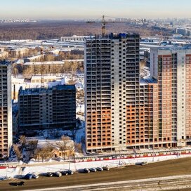 Ход строительства в ЖК «Золотая Звезда» за Январь — Март 2017 года, 2