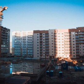 Ход строительства в жилом районе «Пикадилли» за Январь — Март 2017 года, 1