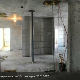 Ход строительства в квартале «Булатниково» за Январь — Март 2017 года, 2