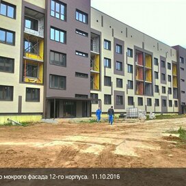 Ход строительства в квартале «Булатниково» за Октябрь — Декабрь 2016 года, 4