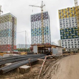 Ход строительства в жилом комплексе «Варшавское шоссе 141» за Июль — Сентябрь 2016 года, 3