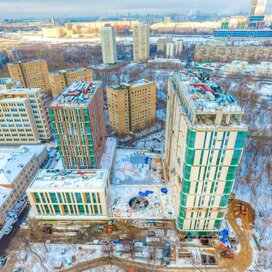 Ход строительства в ЖК «Воробьев дом» за Январь — Март 2017 года, 5