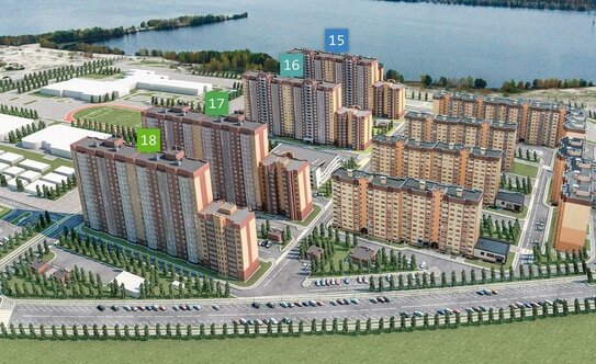 37,9 м², 1-комнатная квартира 2 750 000 ₽ - изображение 29