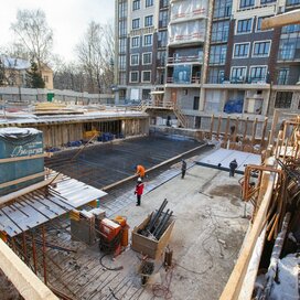 Ход строительства в ЖК «Тимирязев парк» за Январь — Март 2018 года, 3