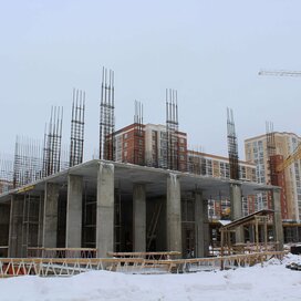 Ход строительства в жилом районе «Москва А101» за Январь — Март 2018 года, 1