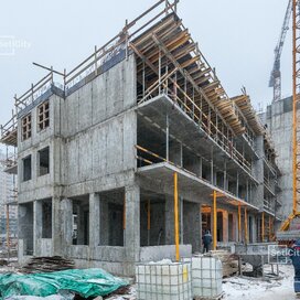 Ход строительства в ЖК «Москва» за Октябрь — Декабрь 2017 года, 3