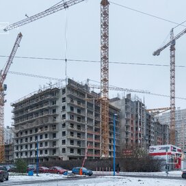 Ход строительства в ЖК «Москва» за Октябрь — Декабрь 2017 года, 1