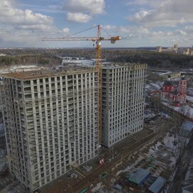 Ход строительства в ЖК «Новое Лыткарино» за Январь — Март 2019 года, 2