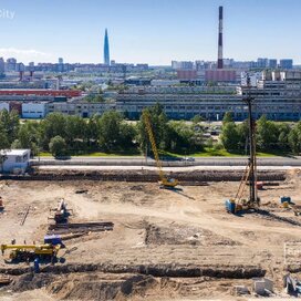 Ход строительства в ЖК «ArtLine в Приморском» за Апрель — Июнь 2019 года, 1