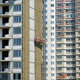 Ход строительства в ЖК «Домодедово Парк» за Апрель — Июнь 2020 года, 3