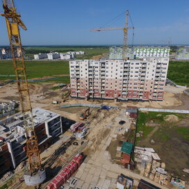 Ход строительства в ЖК «Кречетников парк» за Июль — Сентябрь 2020 года, 2