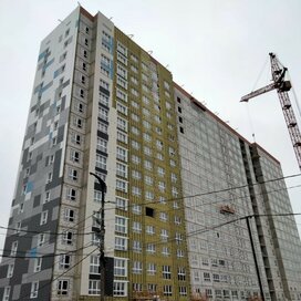 Ход строительства в ЖК «Серебро» за Октябрь — Декабрь 2020 года, 3