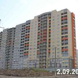 Ход строительства в квартале «Дружный - 2» за Июль — Сентябрь 2020 года, 2