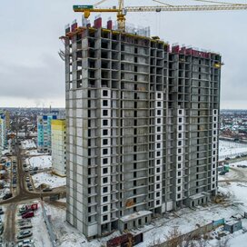 Ход строительства в ЖК на Лесозаводской за Январь — Март 2021 года, 6