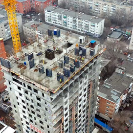 Ход строительства в ЖК «Парк» за Январь — Март 2021 года, 2