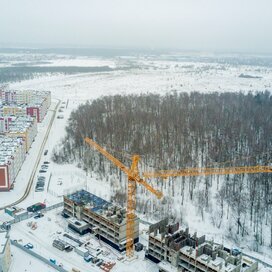 Ход строительства в ЖК «Новое Нахабино» за Январь — Март 2021 года, 1