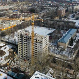 Ход строительства в семейном квартале «Черника» за Январь — Март 2021 года, 2