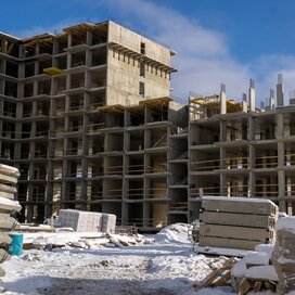 Ход строительства в ЖК «Невские панорамы» за Январь — Март 2021 года, 2