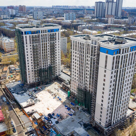 Ход строительства в ЖК «ИзМайЛовО» за Апрель — Июнь 2021 года, 5