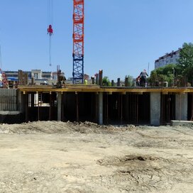 Ход строительства в ЖК «Лесопарковый» за Июль — Сентябрь 2021 года, 1