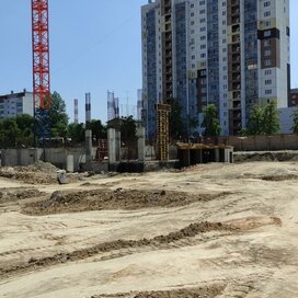 Ход строительства в ЖК «Лесопарковый» за Июль — Сентябрь 2021 года, 2