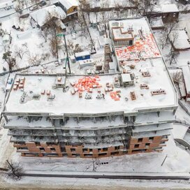 Ход строительства в ЖК «Резиденция Архитектор» за Январь — Март 2021 года, 6