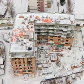 Ход строительства в ЖК «Резиденция Архитектор» за Январь — Март 2021 года, 1