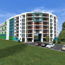 Купить однокомнатную квартиру в апарт-отеле «Колорит» в Анапе - изображение 3