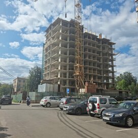 Ход строительства в ЖК «Пустовский» за Июль — Сентябрь 2021 года, 2