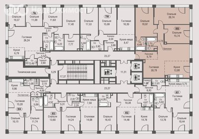 81 м², 3-комнатная квартира 36 000 000 ₽ - изображение 143