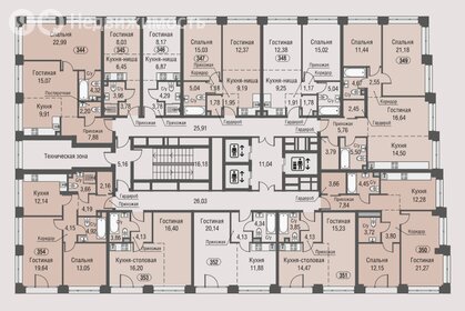77,5 м², 3-комнатная квартира 8 900 000 ₽ - изображение 89