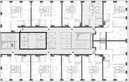 Квартира 82,7 м², 3-комнатная - изображение 2