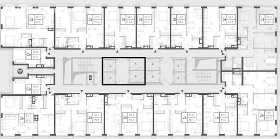 113 м², 4-комнатная квартира 47 000 000 ₽ - изображение 67