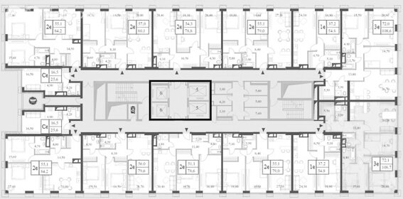 Квартира 80,1 м², 3-комнатная - изображение 2