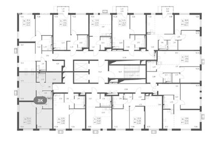 Квартира 62 м², 3-комнатная - изображение 3