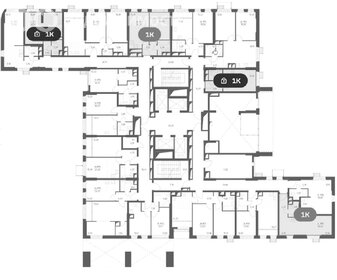 Квартира 34,4 м², 1-комнатные - изображение 2