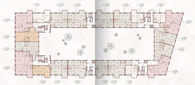 Квартира 99 м², 4-комнатная - изображение 5