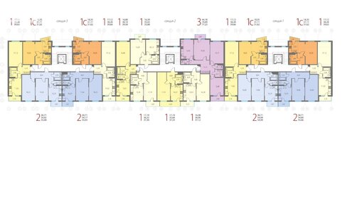 Квартира 38,3 м², 1-комнатная - изображение 2