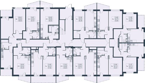 38,4 м², 1-комнатная квартира 5 486 910 ₽ - изображение 23