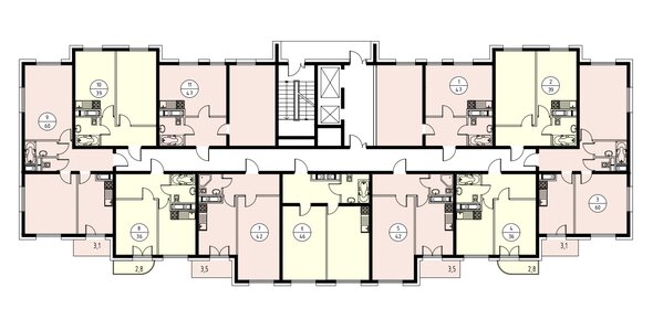 Квартира 38,9 м², 1-комнатная - изображение 1