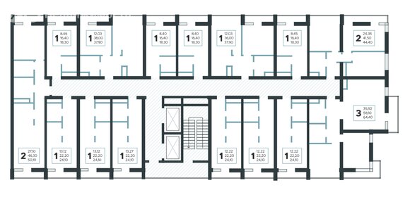 Квартира 24,1 м², студия - изображение 2