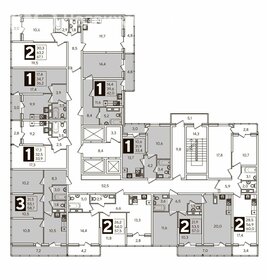 Квартира 53,6 м², 2-комнатная - изображение 1