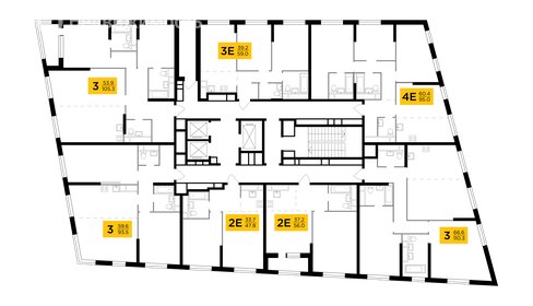 116,6 м², 3-комнатная квартира 42 495 336 ₽ - изображение 29