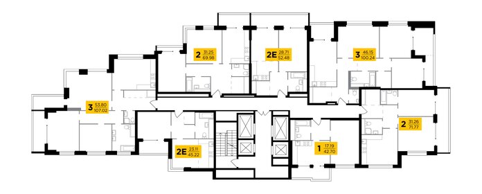 Квартира 44 м², 1-комнатная - изображение 2